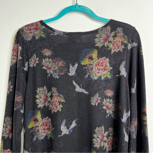 Soft Surroundings Floral Crane Soft Tunic - Picture 8 of 10